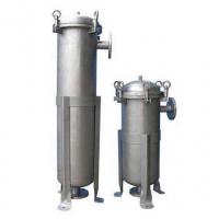 China Efficient Vertical Style Waste Water Treatment Bag Filter Stainless Steel Industrial Flowline Round Bag Filter Housing factory