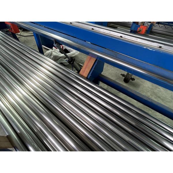 Quality Rust Proof NO.1 6mm Stainless Steel 316l Pipe Round Hair Line Spiral Welded for sale