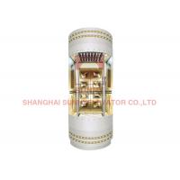 Quality 1250kg Gearless Machine Room Observation Elevator High Performance for sale
