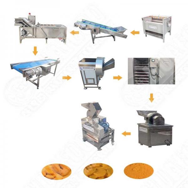 Quality Low cost garlic ginger processing line powder production line onion drying milling machine for sale