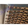 China Magic Strong Aluminium Chain Screen , Ceiling Drape Coloured Aluminium Chain factory
