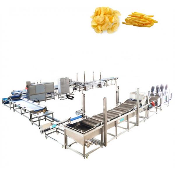 Quality Potato Chips Making Machine Price potatoes chipping lined fried chickens machine line for sale