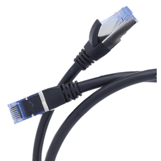 Quality 10g CAT6A SSTP 1.5m Network Patch Cord Data Transfer For Networking for sale