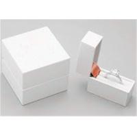 China White Elegant Ring Jewelry Box For Necklace Bracelet Watch Jewellery Gift Packaging factory