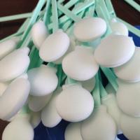 Quality Disposable Lint Free Big Round Head Foam Swab Sponge for Cleaning for sale