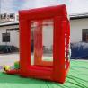 China 2x2m cash cube inflatable money machine with custom logo printed for kids N adults fun parties or entertainment factory