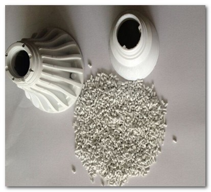 China white High Thermally Heat Conducting Materials thermal conductive plastic 0.8W/MK Electric Insulation factory