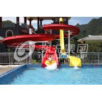 Quality General Water Park Item Custom Water Slides High Speed With 120 Riders / H Capacity for sale