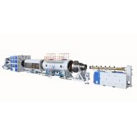 china JWGB1700 large diameter high production PE heat preservation pipe extrusion line plastic machinery