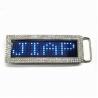 China Programmable LED message belt buckle in five colors factory
