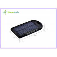 China Solar Lipstick Power Bank / Charger External Battery Dual USB Port for sale
