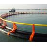 China Fish Farming Floating Net Cages Round Square Shape Diameter 10m-40m factory