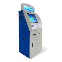 China Hot Selling Touch Screen Self Service Cash Dispenser A4 Report Printer Self Service Kiosk Atm Machine factory