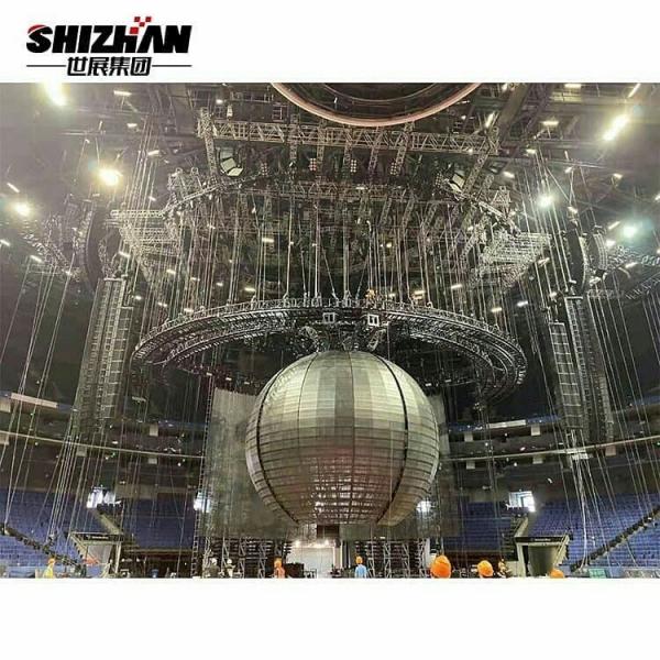 Quality Long Span DJ Light Truss Stand LED Ball Structure Steel Exhibition Truss System for sale