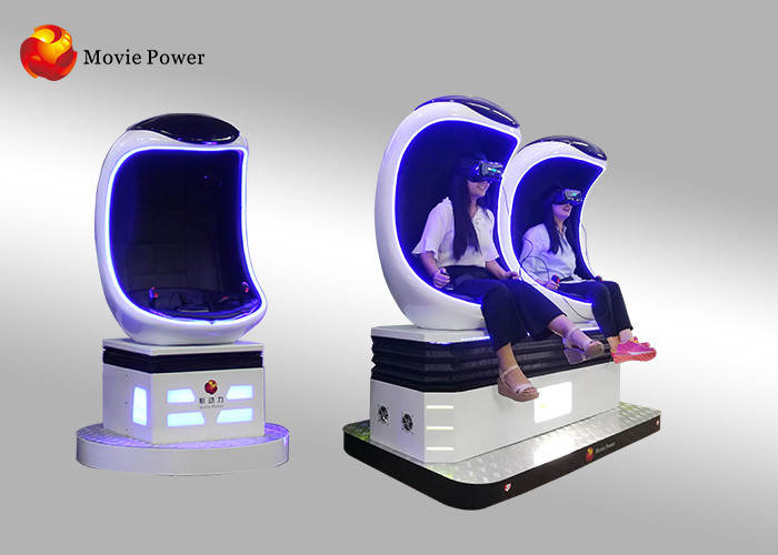Quality CE Special Effects Double Triple Seats VR 9D Glasses Egg shaped 9D VR Cinema for sale
