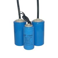 Quality AC Motor Capacitor Water Pump CD60 Run Start Capacitor 75Uf 250V for sale