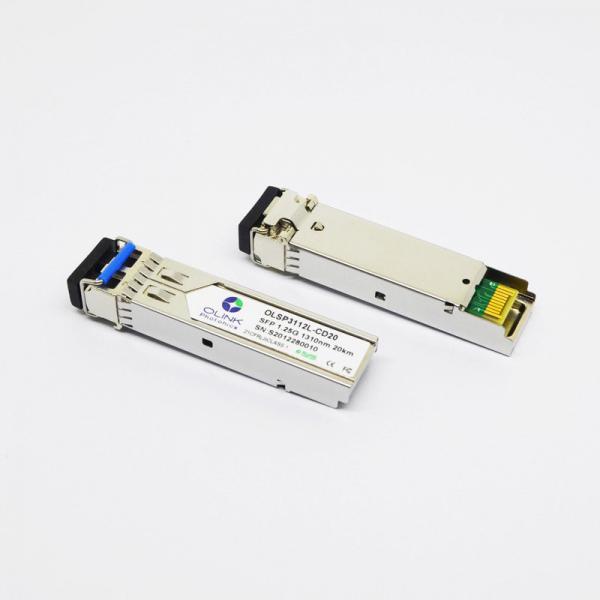 Quality Customized SFP Transcceiver 1000BASE-LX/LH SFP 1310nm 20km DOM LC SMF Optical Module for sale