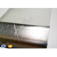 China Thermal Insulation Aluminum Fabric Fiberglass Mat Roll 10 Meters for sale