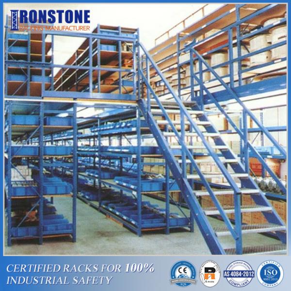 Quality Easy Disassembled and Re-used Racking Supported Mezzanine For Compact Storage Solutions for sale