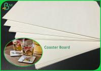 China Highly Absorption Pulp - Based 0.4mm -2.5mm Drink Coaster Board For Making Beer Mat factory