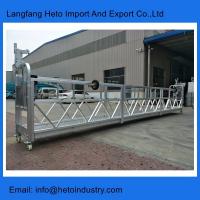 China Rope suspended platform steel telescopic suspension mechanism with counter weight for sale