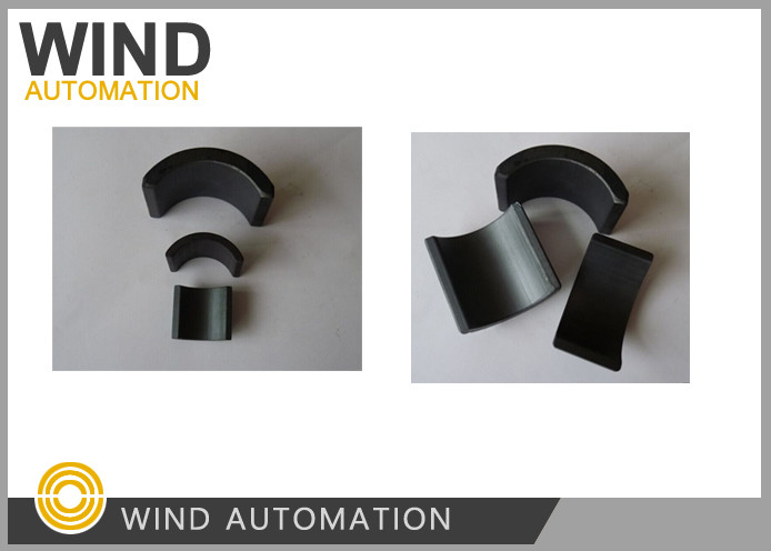 China BLDC Motor Fan Motor Winding Machine Ferrite Magnet Arc Type Bonded NdFeB Parts for sale