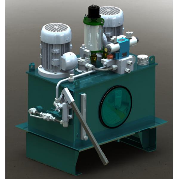 Quality High Pressure AC380V 4KW Industry Hydraulic Power Units with 2 Motors for sale