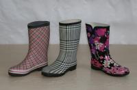 China Lady Rubber Rain Boots factory