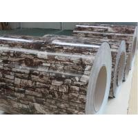 Quality ASTM A755 0.85mm Brick Grain PPGL Pre Painted Galvalume Coil for sale