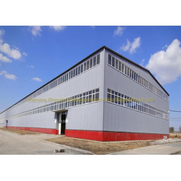 Quality Anti Rust Warehouse Steel Structure Prefab Metal Buildings Hot Dip Galvanized for sale