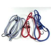 China Motorcycle Retractable Elastic Rope With Hooks / Luggage Strap 80-140cm Length factory