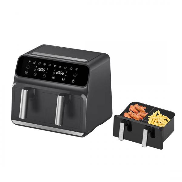 Quality 1700W Smart Electronic 7 Qt Air Fryer 7 Litri With Dual Basket Digital Touch Screen for sale