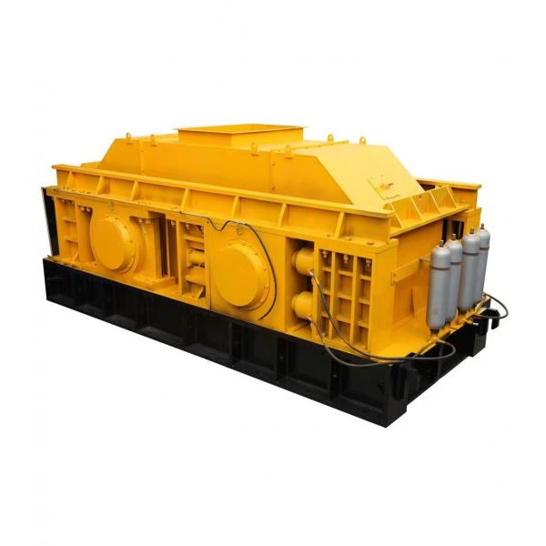 Quality Hydraulic Toothe Double Roller Crusher 1000mm Roller diameter Grinding System for sale