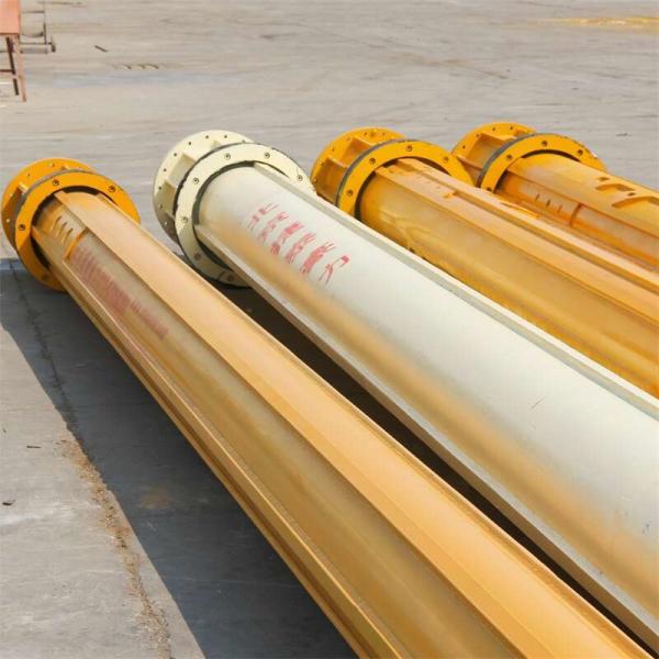 Quality Rotary Rig Telescopic Friction Kelly Bar 4/5/6 Elements For Bore Pile Drilling 580-6*20 for sale