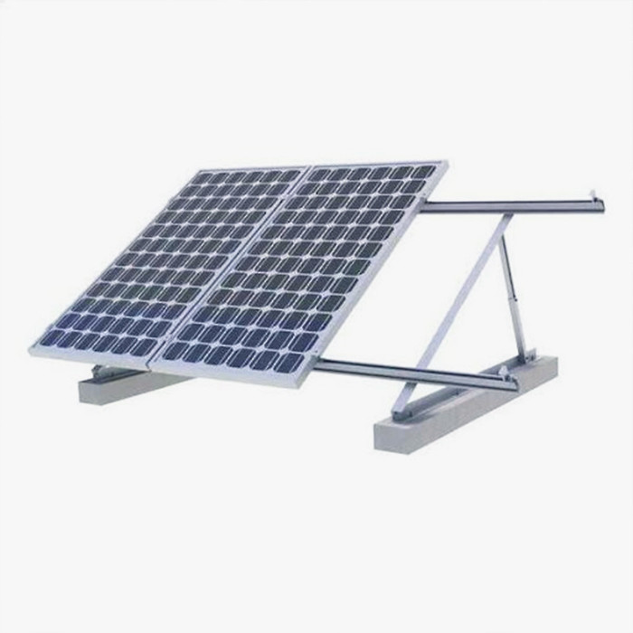China AL6005-T5 Aluminum Extrusion Profiles PV Module Mounting Rack Rail Track For Solar System for sale