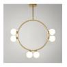 China Energy Efficiency Modern Hanging Ceiling Pendant Lights Brass Circle Atelier factory