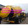 China 6x4 12m3 SINOTRUK HOWO 336hp Sewage Pump Truck With Safety Belts Tires12.00R20 With Middle lifting and Rear Cover factory
