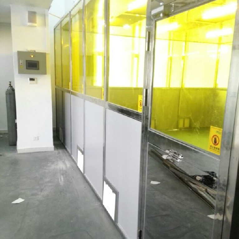 China Candy Industry Filter Cleaning Booth Stainless Steel Frame Module Class 1001000 10000 factory