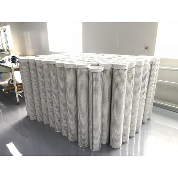 Quality 110m³/H Flow Rate 5 Micron High temperature water filter high flow pleated filter cartridge for sale