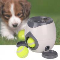 China Camping Rubber Automatic Tennis Ball Launcher For Dogs 18*18.5cm Interactive Dog Toys factory