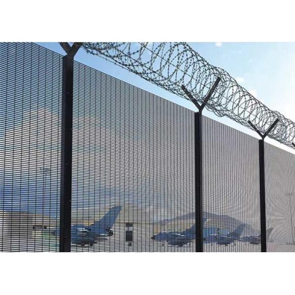 Quality Sports Stadium 358 Mesh 4.5M Anti Climb Security Fencing for sale