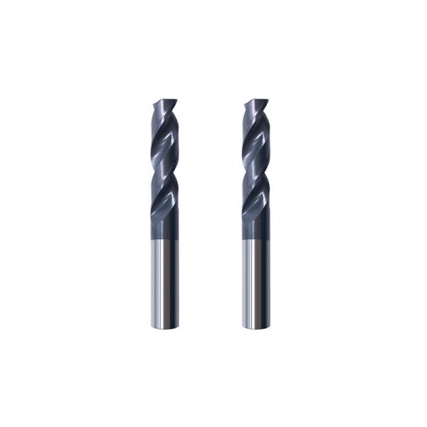Quality Straight Flute Carbide Drill Bits With Tungsten Steel Grade Titanium Nitride Coating for sale