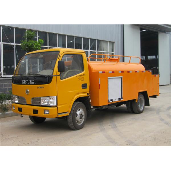 Quality 3000L 5000L Small Tanker Truck , High Pressure Sewer Cleaning Truck For Pipe  Flushing for sale