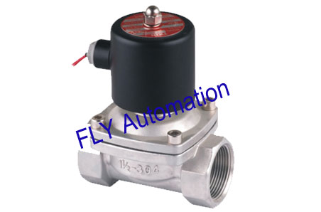 Quality 40mm Orifice Unid,CKD 2 Way Stainless Steel Water Solenoid Valves 2S400-40 for sale