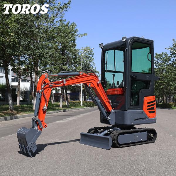 Quality Multipurpose 1 Ton Mini Digger Mini Garden Excavator For Narrow Place for sale