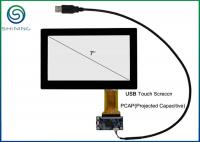 China 7 Inch Capacitive Touch Panel Cover Glass To ITO Glass with USB Interface factory