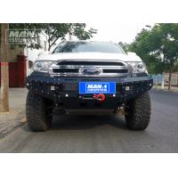 Quality Q235 4x4 Ford Everest Front Bumper Compatible Winch Powder Coated for sale