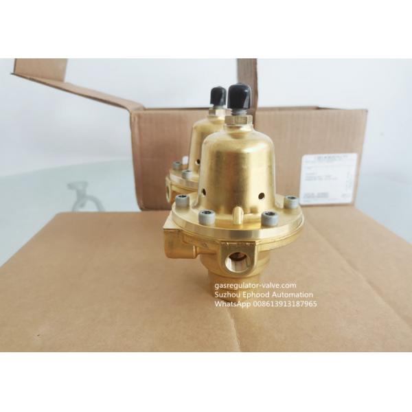 Quality 1301F-1 Model Fisher Natural Gas Regulator 1/4 Inch End Connection Fisher Brass Body for sale