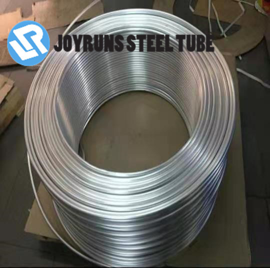 Quality Air Conditioner Aluminium Pipe Coil 1060 ASTM B210 Steel Tube 9.52*1mm for sale