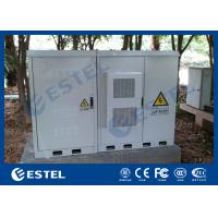 Quality Three Bays Assembled Base Station Cabinet For Installing Battery / Power System for sale